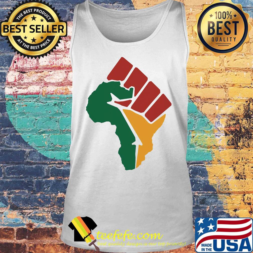 Americas map juneteeth fist s Tank top Americas map juneteeth fist s Tank top