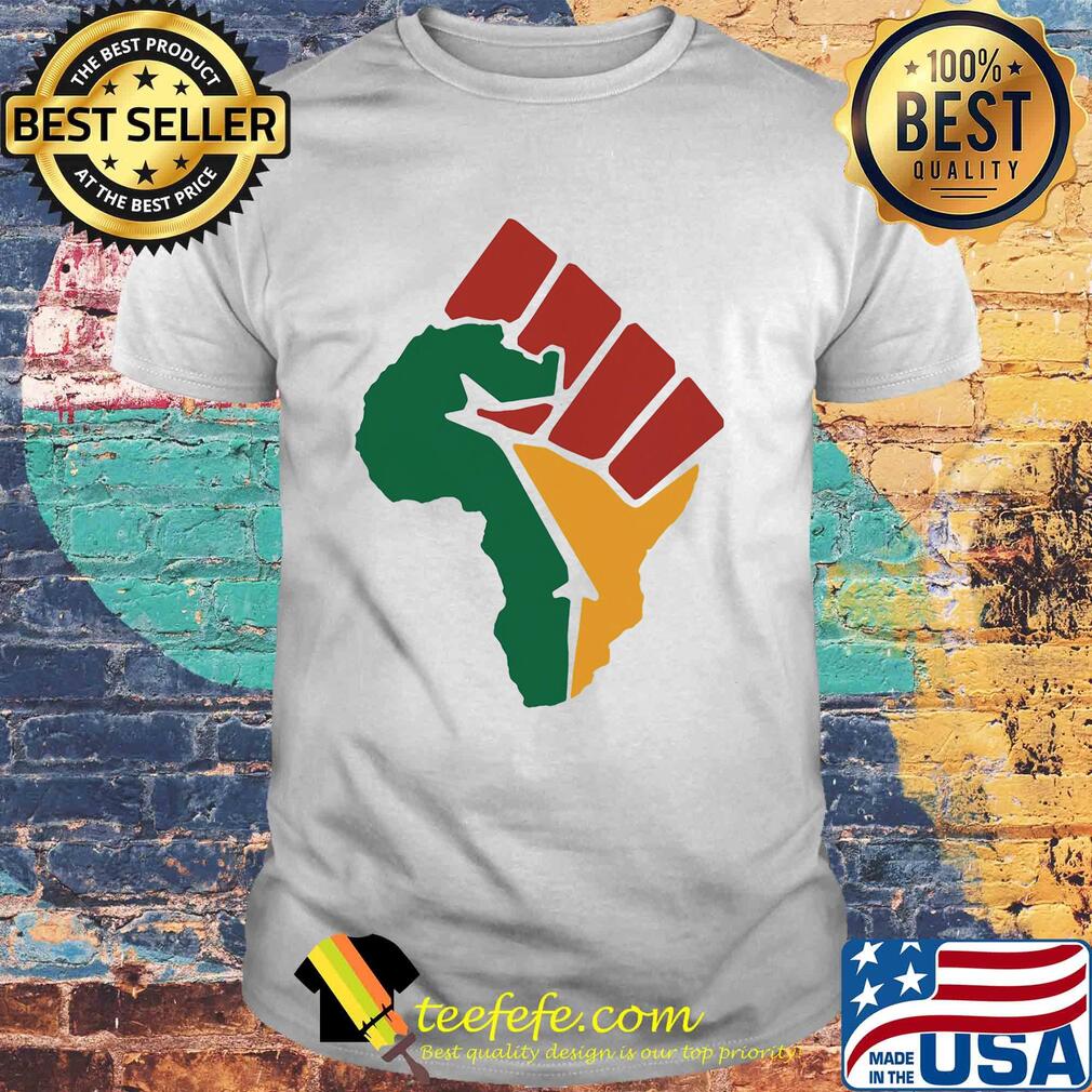 Americas map juneteeth fist shirt Americas map juneteeth fist shirt