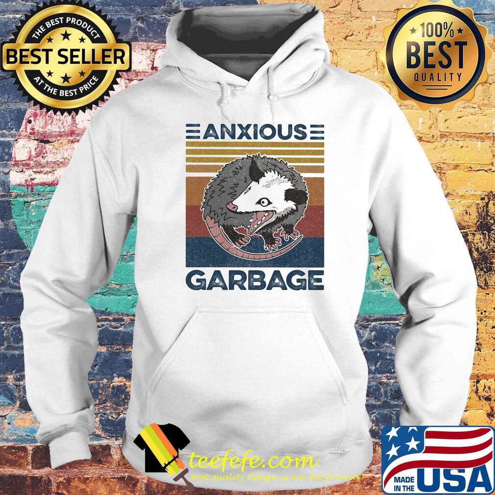 Anxious Garbage Mouse Vintage Retro Shirt Hoodie Anxious Garbage Mouse Vintage Retro Shirt Hoodie