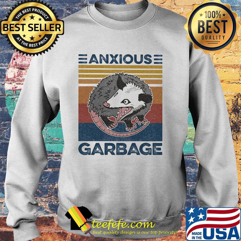Anxious Garbage Mouse Vintage Retro Shirt Sweater Anxious Garbage Mouse Vintage Retro Shirt Sweater