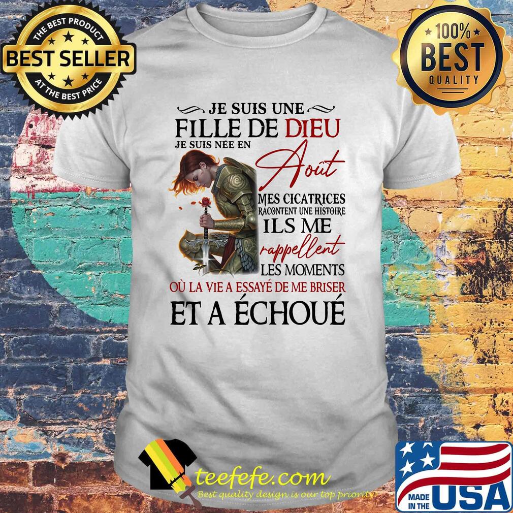 Aout Mes Cicatrices Racontent Une Histoire Combattant Girl Shirt Aout Mes Cicatrices Racontent Une Histoire Combattant Girl Shirt