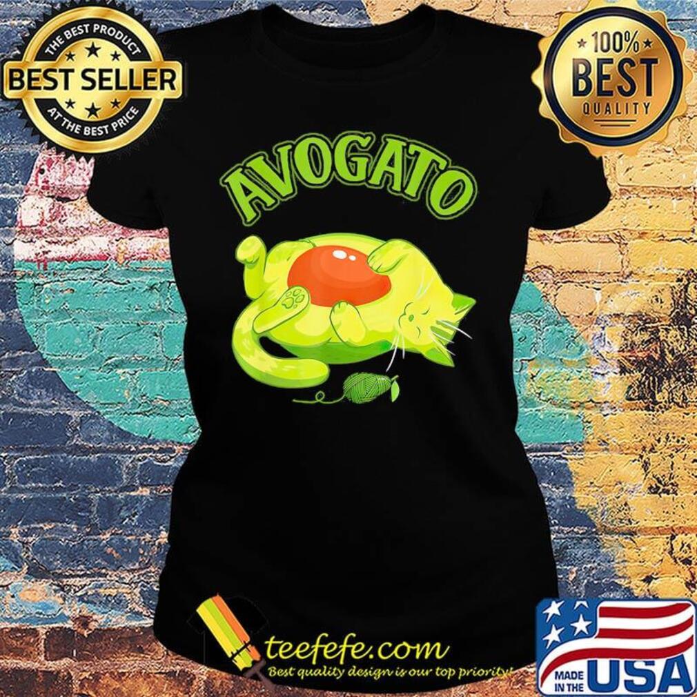 Avogato Avocado Cat Cute Face Puns Shirt Ladies tee Avogato Avocado Cat Cute Face Puns Shirt Ladies tee