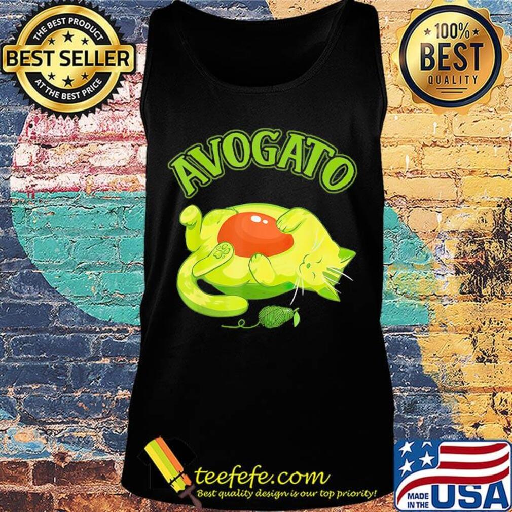 Avogato Avocado Cat Cute Face Puns Shirt Tank top Avogato Avocado Cat Cute Face Puns Shirt Tank top