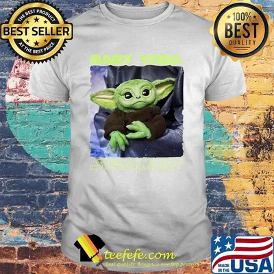 Baby yoda star wars cartoon shirt