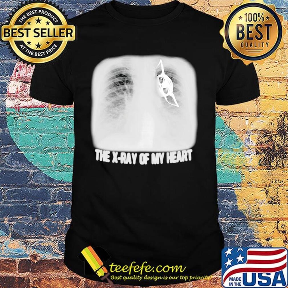 Baby yoda the x-ray of my heart shirt