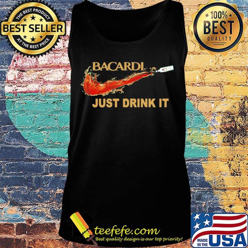 Bacardi wine nike just drink it s Tank top Bacardi wine nike just drink it s Tank top