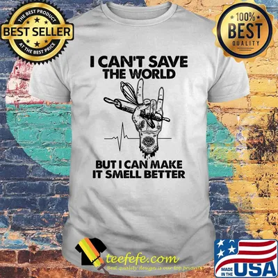 Baker i can't save the world but i can make it smell better heartbeat shirt
