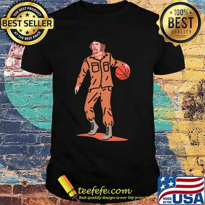 Balling che playing basketball art shirt