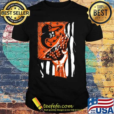 Baltimore orioles american flag independence day shirt