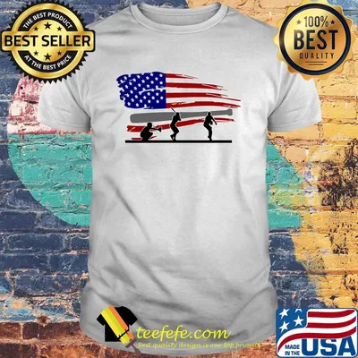 Baseball american flag independence day shirt