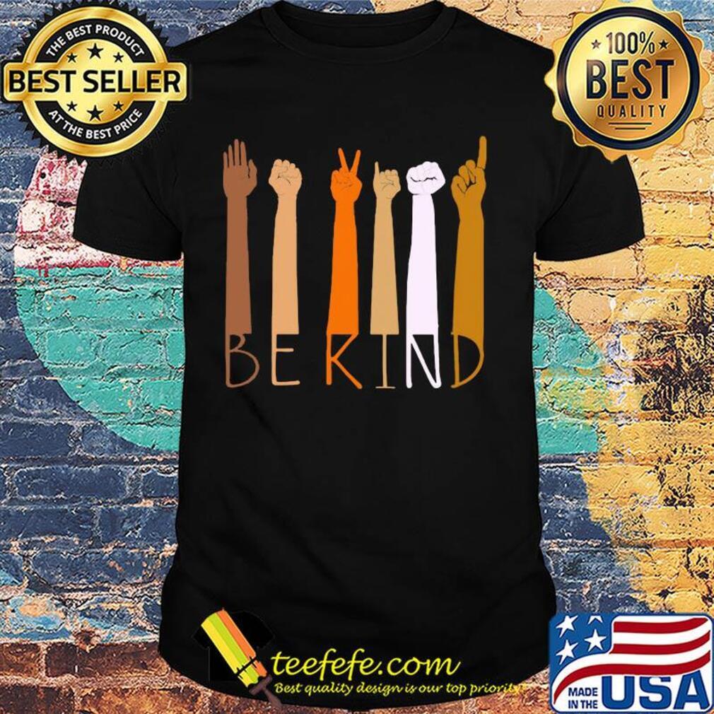 Be kind hands black fathers matter shirt Be kind hands black fathers matter shirt