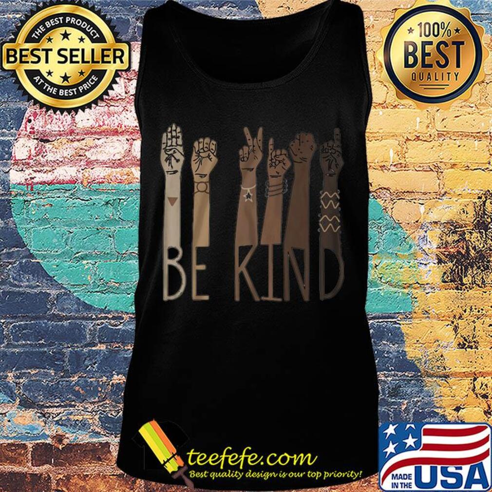 Be kind sign language ladies s Tank top Be kind sign language ladies s Tank top