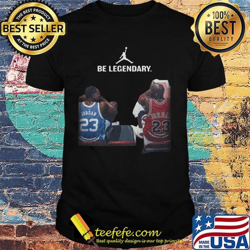 Be legendary michael jordan and kobe bryant shirt
