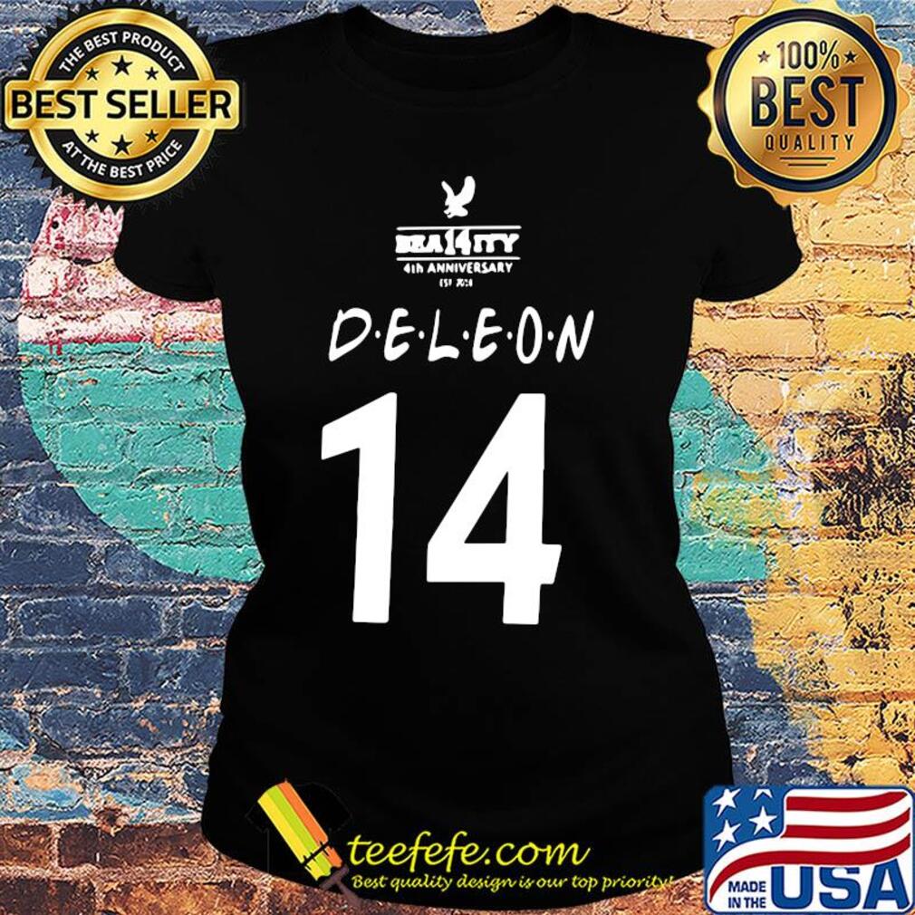 Bea14ity 4th anniversary deleon 14 champion s Ladies tee Bea14ity 4th anniversary deleon 14 champion s Ladies tee