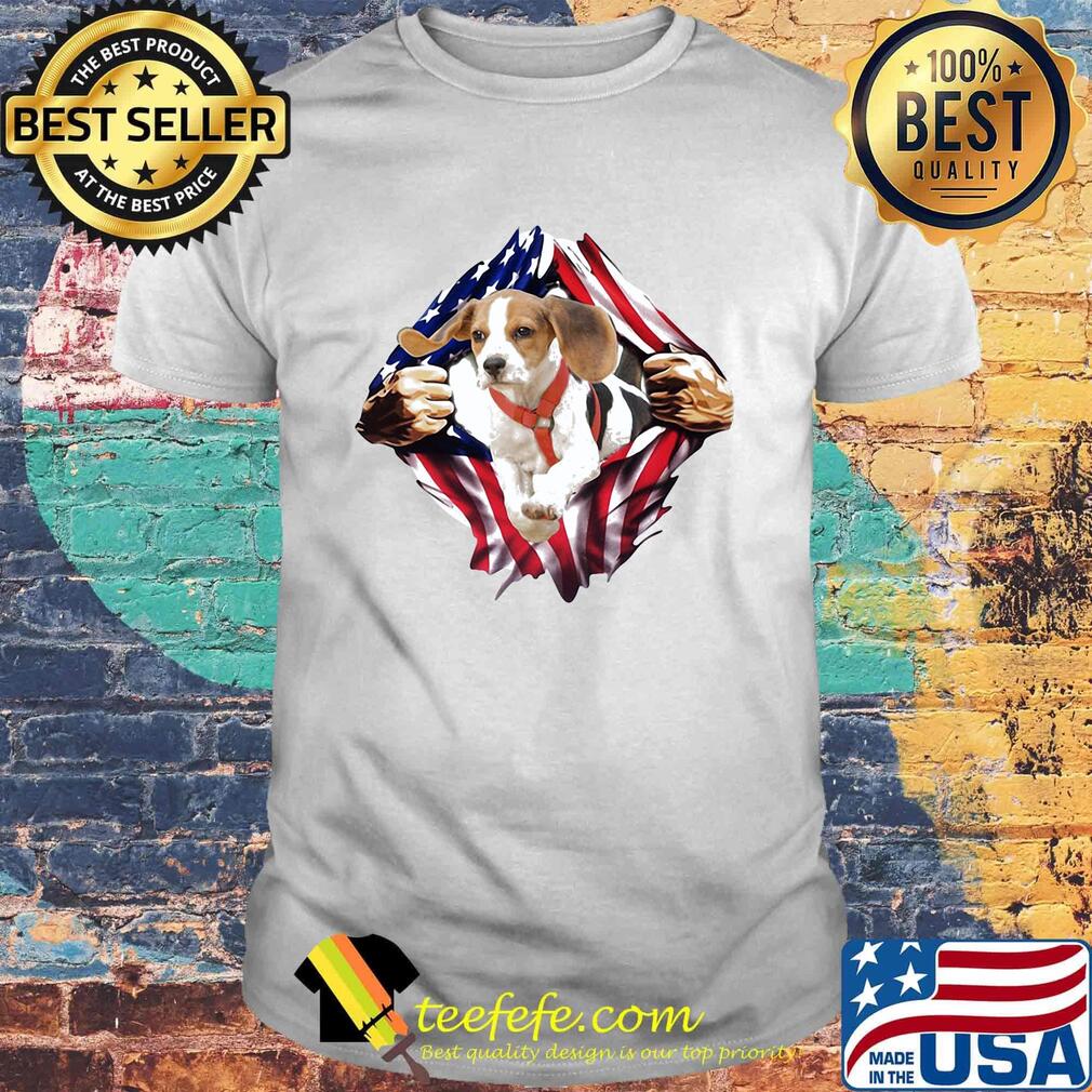 Beagle On The Flag Independence Day Shirt Beagle On The Flag Independence Day Shirt