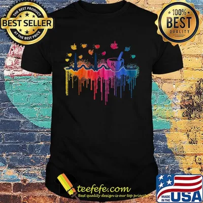 Beat Mortar And Pestle Pharmacy Paint Shirt