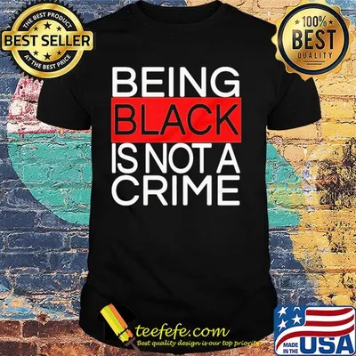 Being black is not a crime royalty shirt
