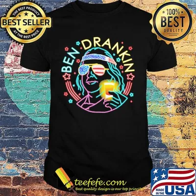 BEN DRANKIN BEER COLOR SHIRT