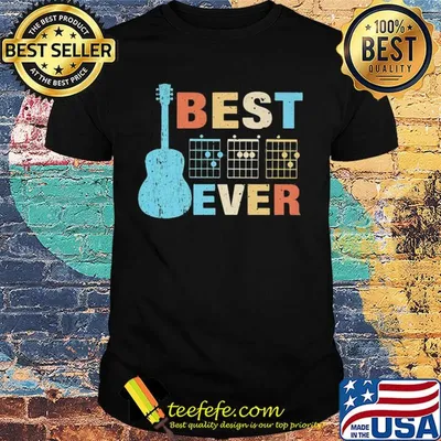 Best ever guitar vintage shirt