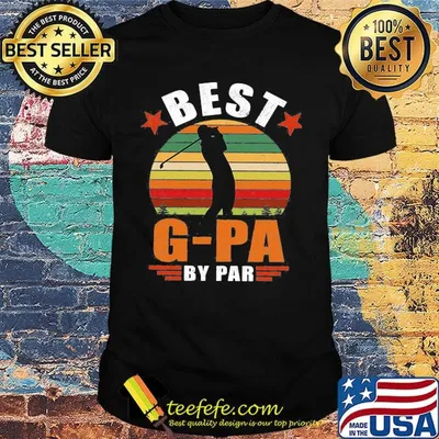 Best Gpa by par golf vintage retro shirt