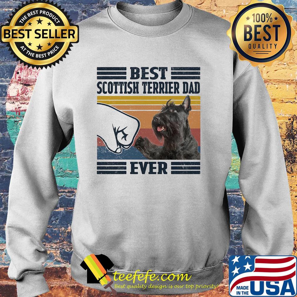 Best scottich terrier dad ever vintage s Sweater Best scottich terrier dad ever vintage s Sweater