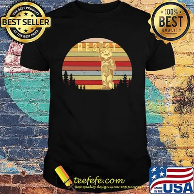 Bigfoot farmer resist vintage retro shirt