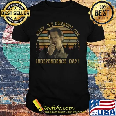 Bill paxton today we celebrate our independence day vintage retro shirt