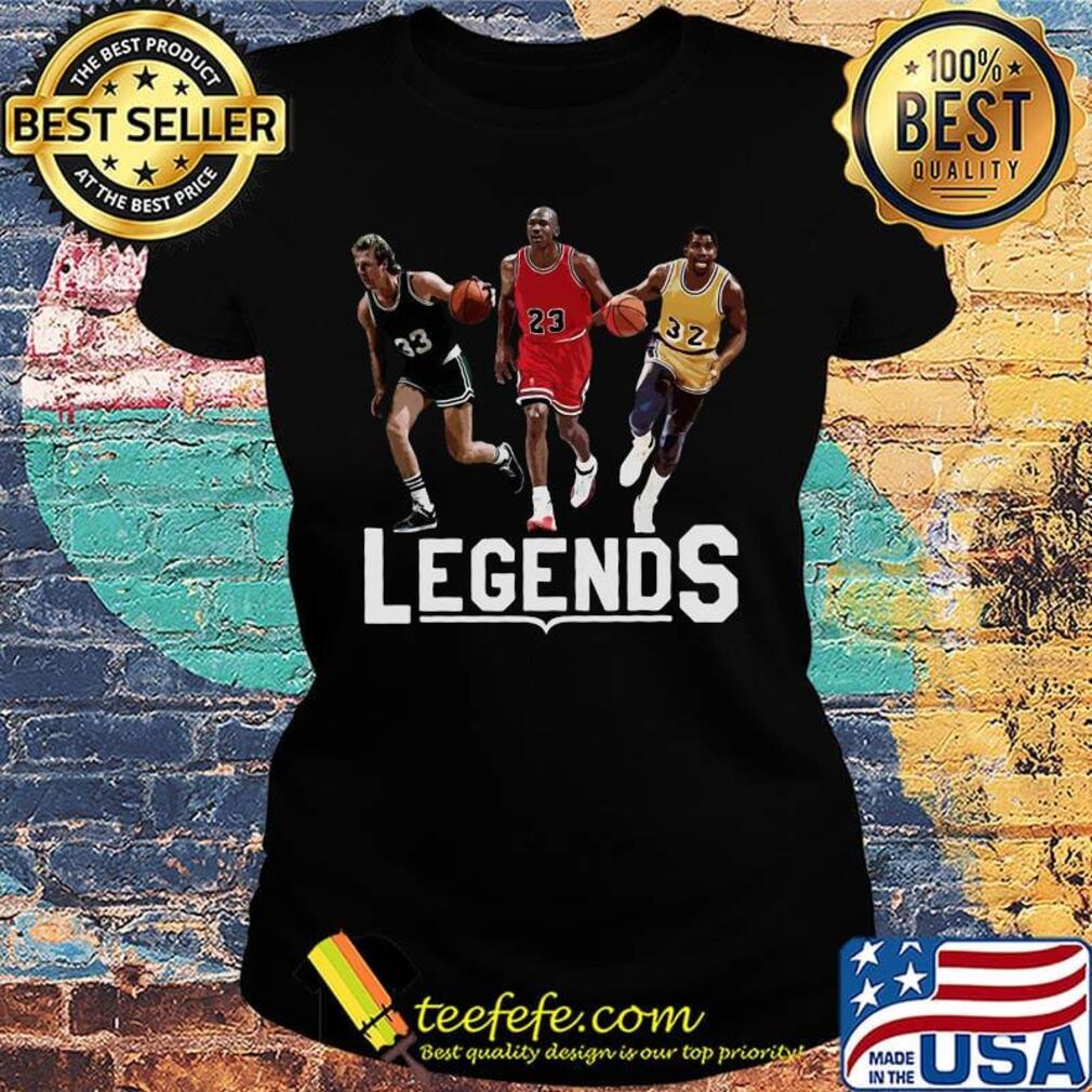 Bird Johnson Michael Basketball Legends Greatest Of All Time Jersey s Ladies tee Bird Johnson Michael Basketball Legends Greatest Of All Time Jersey s Ladies tee
