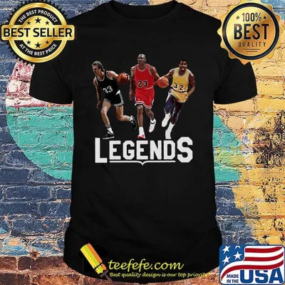 Bird Johnson Michael Basketball Legends Greatest Of All Time Jersey shirt