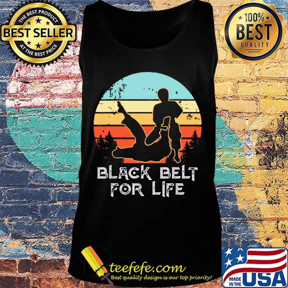 Black belt for life taekwondo vintage retro s Tank top Black belt for life taekwondo vintage retro s Tank top