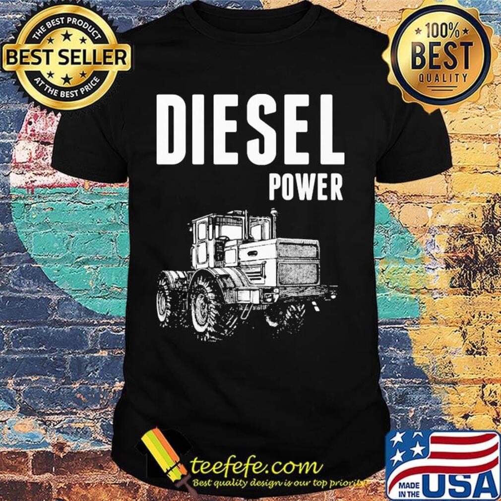 Black diesel power classic shirt