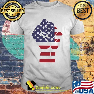 Black lives matter american flag happy 4th july independence day shirt