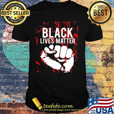 Black lives matter blood shirt