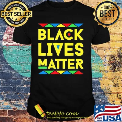 Black lives matter triangle shirt