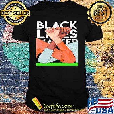 Black lives metter hand shirt