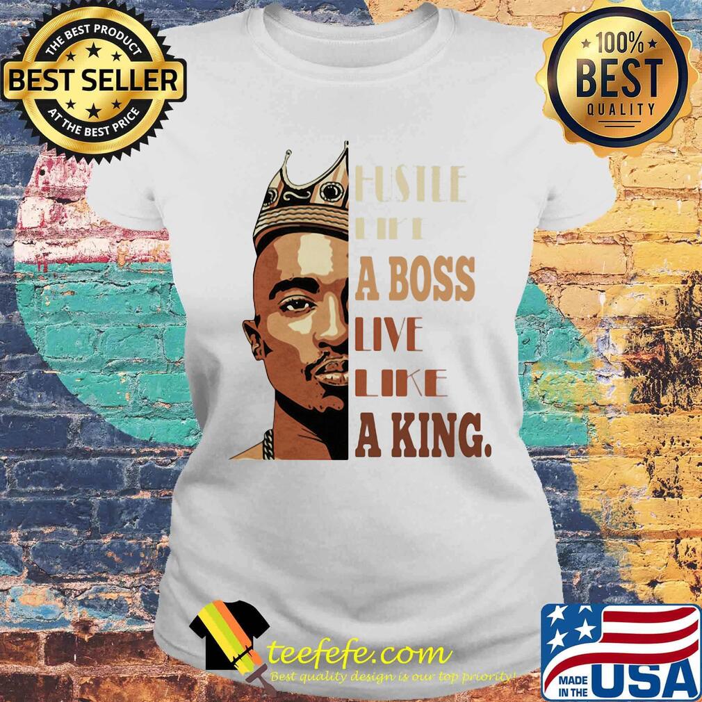 Black man hustle like a boss live like a king s Laides tee Black man hustle like a boss live like a king s Laides tee