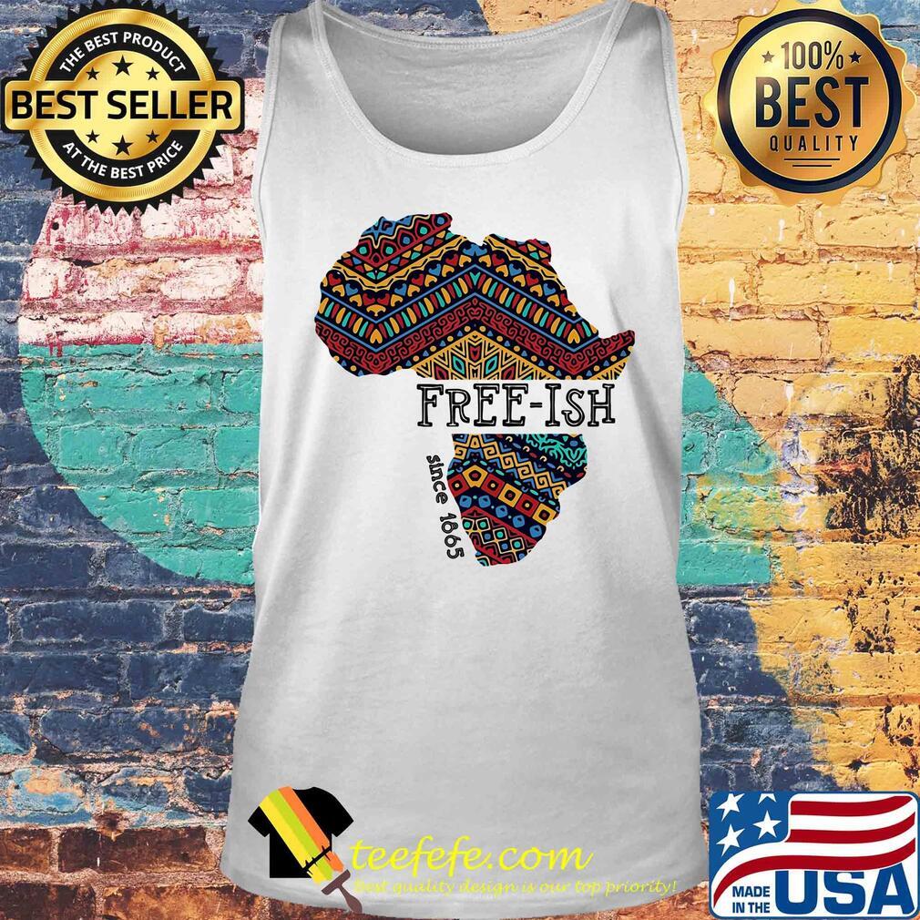Black map free-ish since 1865 s Tank top Black map free-ish since 1865 s Tank top