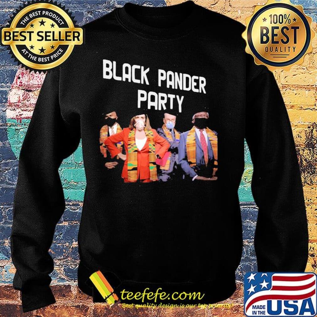 Black pander party mask s Sweater Black pander party mask s Sweater