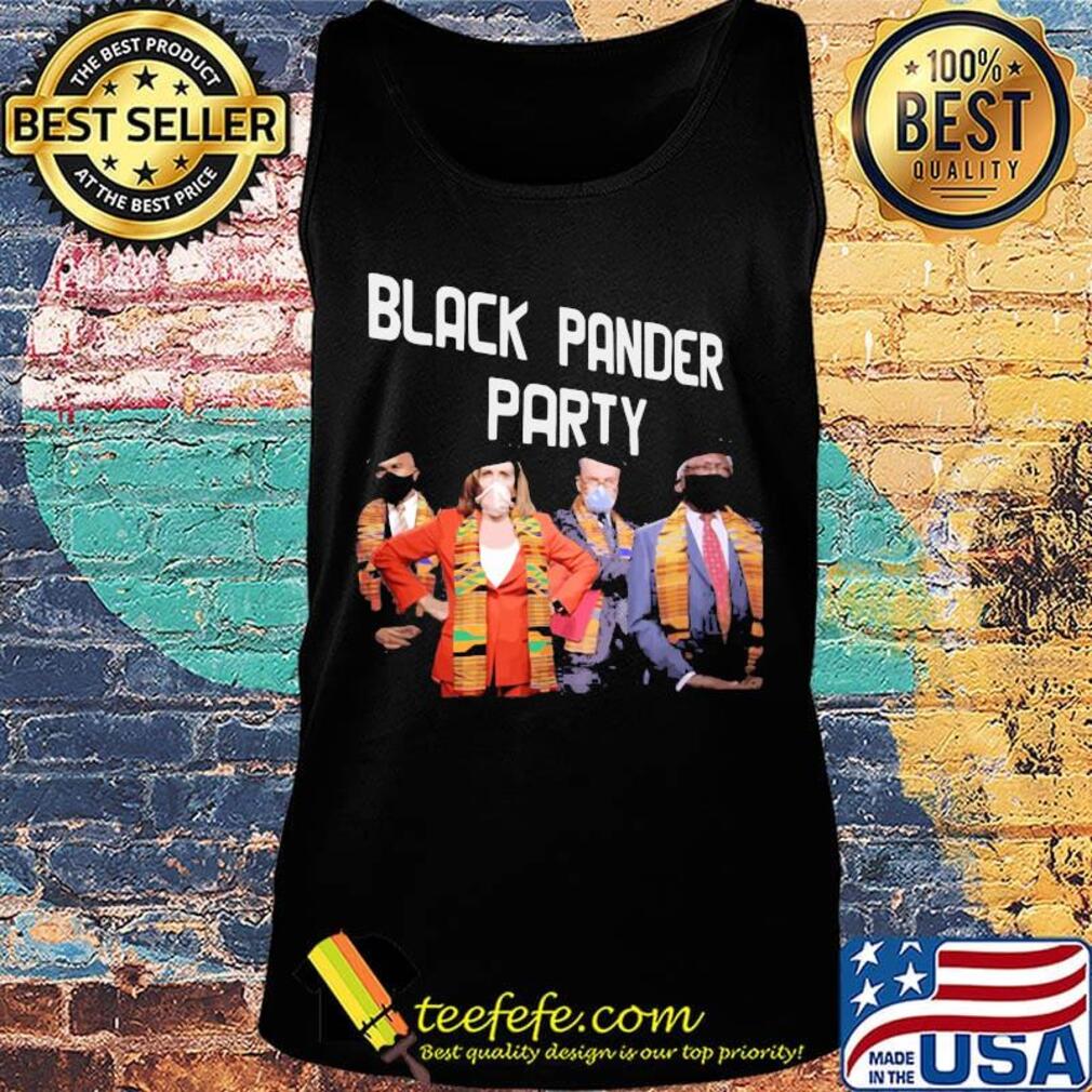 Black pander party mask s Tank top Black pander party mask s Tank top