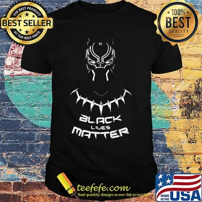 Black panther king black lives matter shirt