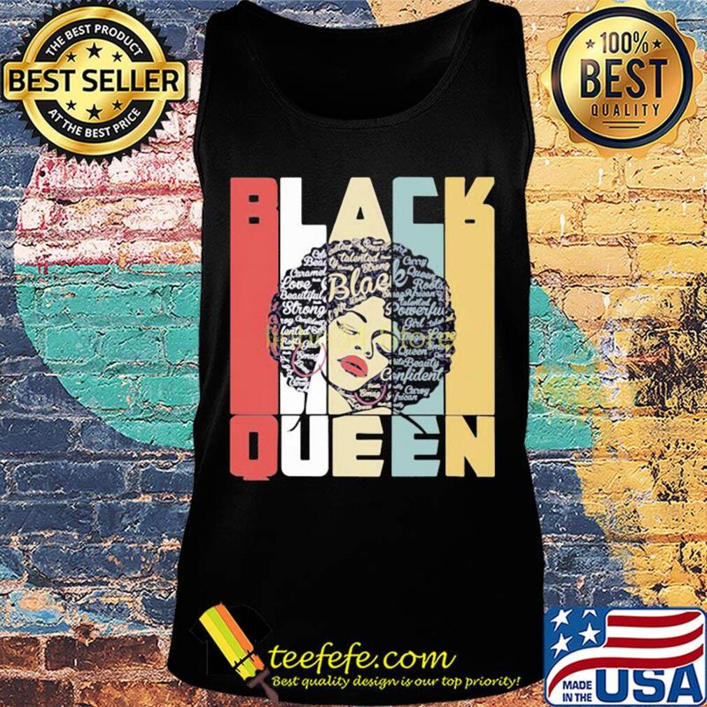 Black queen retro colors s Tank top Black queen retro colors s Tank top