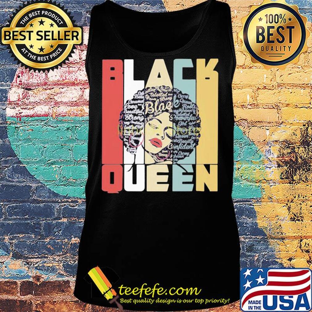 Black queen vintage retro s Tank top Black queen vintage retro s Tank top