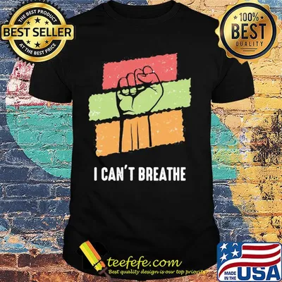 Black Supremacy I can't breathe hand shirt