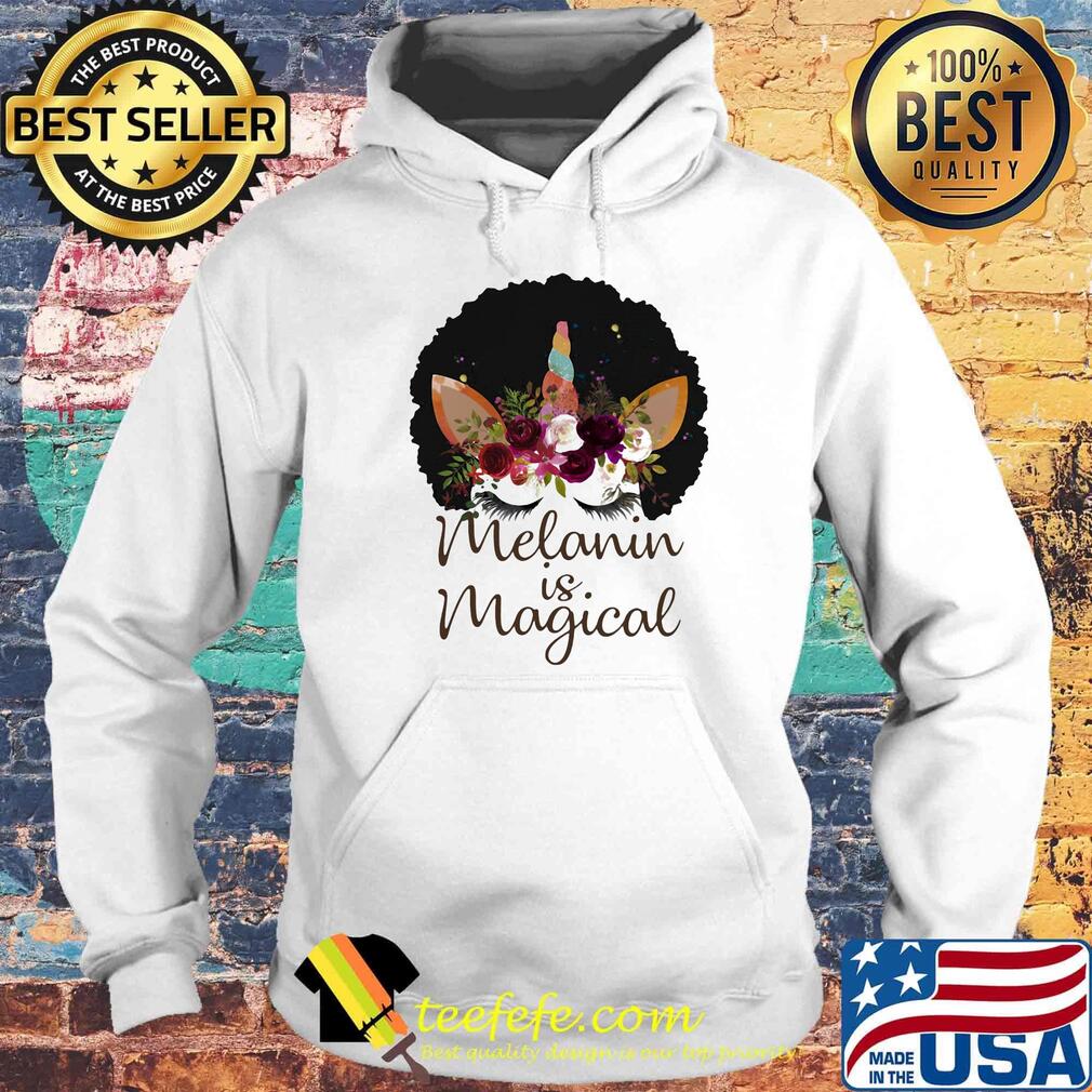Black woman hippie melanin is magical flowers s Hoodie Black woman hippie melanin is magical flowers s Hoodie