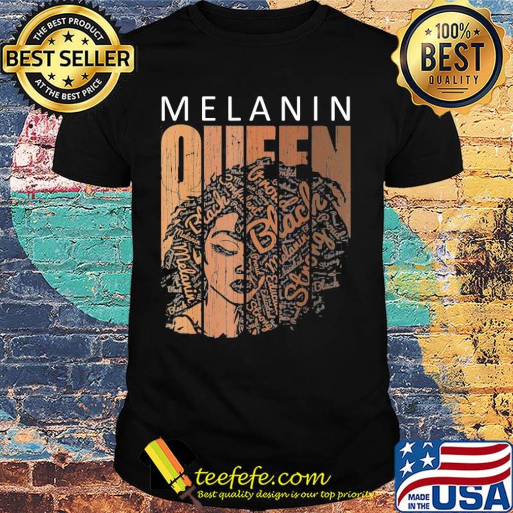 Black woman melanin queen juneteeth shirt