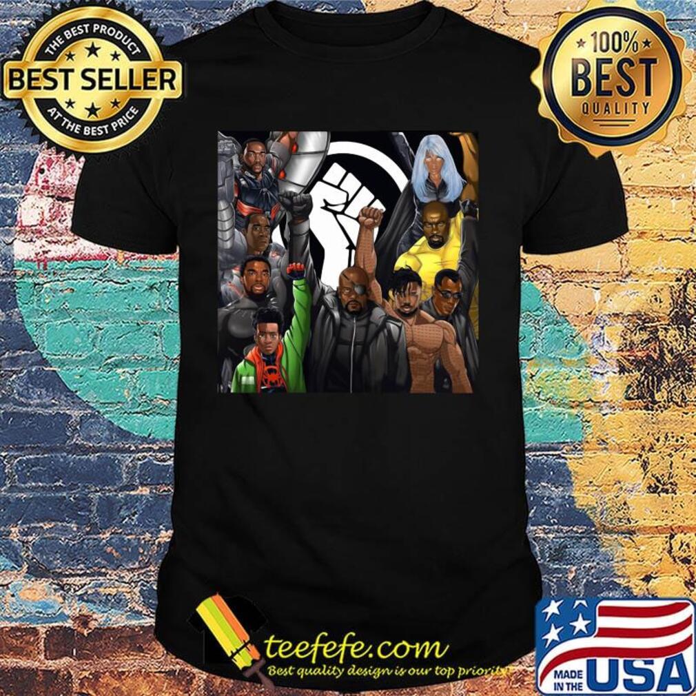Blackheroes Black lives matter shirt