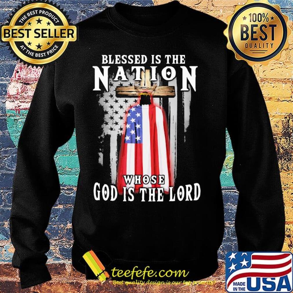 Blessed Is The Nation Whose God Is The Lord Independence Day s Sweater Blessed Is The Nation Whose God Is The Lord Independence Day s Sweater