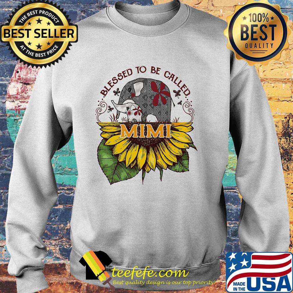 Blessed to be called mimi sunflower elephant s Sweater Blessed to be called mimi sunflower elephant s Sweater