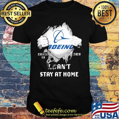 Blood insides boeing covid-19 2020 i can't stay at home shirt