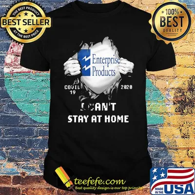 Blood insides enterprise products covid-19 2020 I can't stay at home shirt